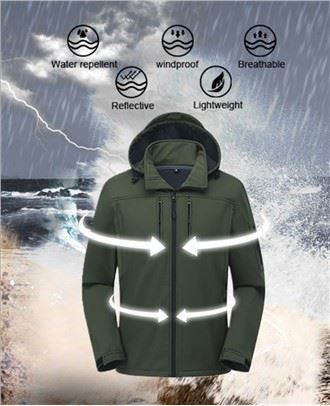 Miehet Softshell Sotilaallinen takki